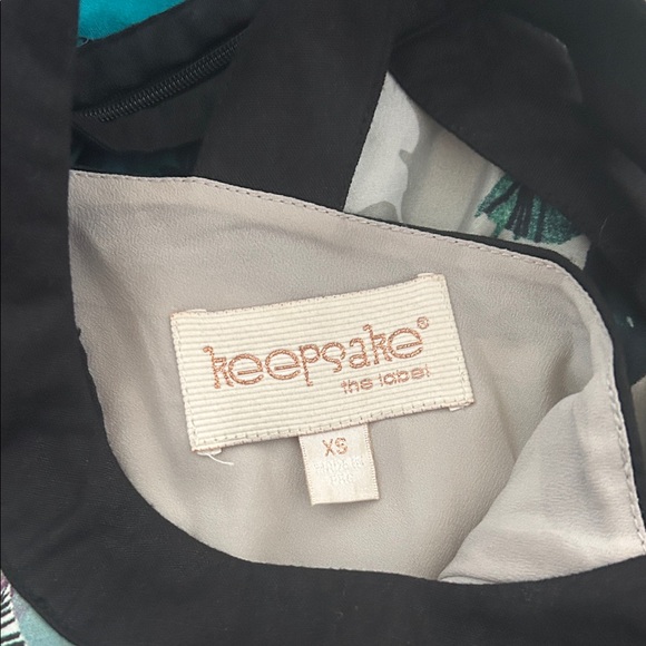 KEEPSAKE the Label Floral Kids Dress - Black and Multicolor - Picture 3 of 3